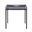 Enid 28 Inch Outdoor Table In Black