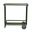 Enid 32 Inch Outdoor Cart In Dark Green
