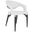 Entice Modern Dining Chair In White