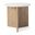 Enzo Accent Table  In Light Brown