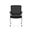 Eon Visitor Chair Set of 2 In Black and Chrome