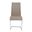 Epifania Dining Chair Set of 4 In Taupe and Chrome