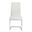 Epifania Dining Chair Set of 4 In White and Chrome