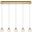 Eren 5 Lights Gold Pendant 3505D32G