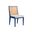 Ernest Side Chair Set of 2 In Deep Sea Blue