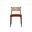 Ernesta Dining Chair Set of 2 In Opera Spice