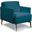 Eros Pavone Leather Accent Chair