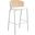 Ervilla Wicker Barstool In White