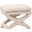 Essentials Gaston Ottoman In Bisque
