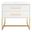Estelle Nightstand in White