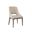Estrada Dining Chair In Mainz Cream