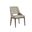 Estrada Dining Chair In Naya Check Light Grey