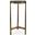 Eternity Accent Table In Brass