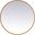 Eternity Brass Round Mirror MR4818BR