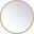 Eternity Brass Round Mirror MR4821BR