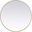 Eternity Brass Round Mirror MR4839BR