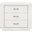 Ethan 3-Drawer End Table In Sand White