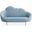 Ether Cloud Settee In Rialto Sky