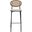 Euston Wicker Barstool In Beige