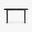 Eva Oak Console Table In Black