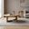 Eva Occasional Table Set In Natural Oak