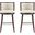 Evalyn Barstool Set of 2 In Cream
