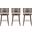 Evalyn Barstool Set of 3 In Dove