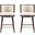 Evalyn Counter Stool Set of 2 In Cream