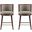 Evalyn Counter Stool Set of 2 In Dove