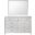 Evan Dresser Mirror In White