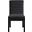 Evelyn Velvet Dining Chair In Black