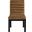 Evelyn Velvet Dining Chair In Saddle and Black