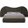 Everest Boucle Fabric Queen Bed In Brown
