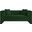 Everett Chenille Fabric Loveseat In Green