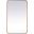 Evermore Brass Rectangular Mirror MR802236BR
