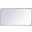 Evermore Brass Rectangular Mirror MR802240BR