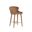Evora Counter Stool In Milliken Cognac