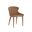 Evora Dining Chair Set of 2 In Milliken Cognac
