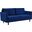 Exalt Tufted Performance Velvet Sofa In Navy