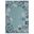 Eyrie 7'9" x 9'9" Kenya Coral Indoor/Outdoor Area Rug In Aqua Blue