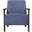 Ezra Accent Chair In Blue