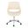 Fabrico Office Chair In Cream and Chrome