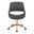 Fabrico Office Chair In Grey and Gold