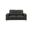 Faelin 58 Inch Top Grain Genuine Leather Loveseat with Tufted Back In Cola