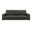 Faelin 79 Inch Top Grain Genuine Leather Sofa with Tufted Back In Cola