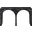 Faenza Marble Finish Concrete Console Table In Black