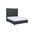 Fairborn California King Platform Bed In Gray