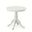 Fairview 30 Inch Round Pedestal Dining Table In White