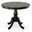 Fairview 36 Inch Round Pedestal Dining Table In Espresso