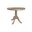 Fairview 36 Inch Round Pedestal Dining Table In Natural Driftwood